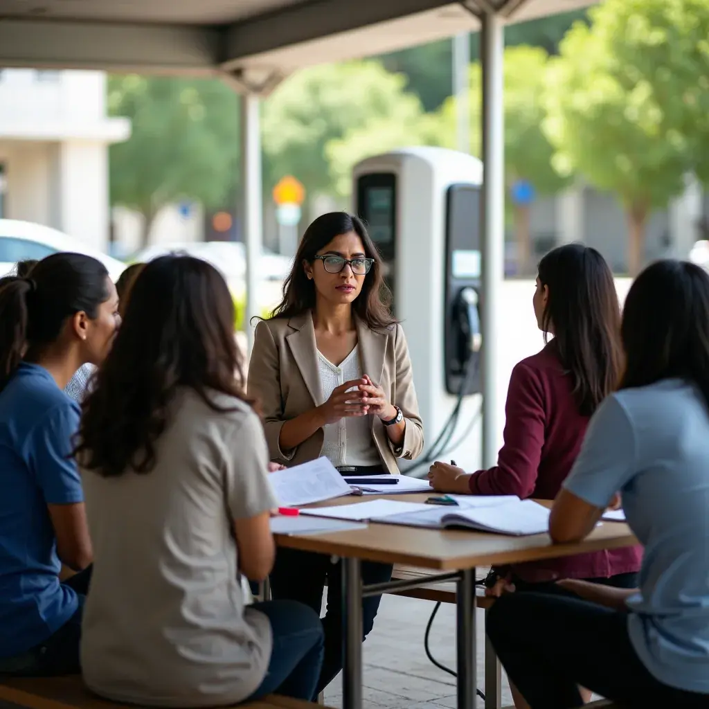 Professional business solutions illustration